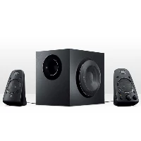 Logitech Z623 Captivating THX Sound, 2.1 channels, 200 W, Universal, Black, 400 W, Rotary