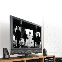 Logitech Z623 Captivating THX Sound, 2.1 channels, 200 W, Universal, Black, 400 W, Rotary