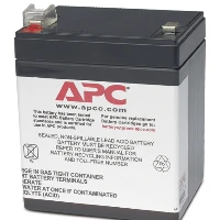 APC Battery Cartridge, Sealed Lead Acid (VRLA), Black, 1.7 kg, 99 x 74 x 112 mm, 0 - 40 C, -15 - 45 C