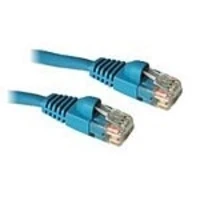 C2G Cat5e Booted Unshielded (UTP) Network Patch Cable - Cavo patch - RJ-45 (M) a RJ-45 (M) - 30 m - UTP - CAT 5e - stampato, antiaggrovigliamento, bloccato - blu