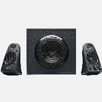 Logitech Z623 Captivating Thx Sound, 2.1 channels, 200 W, Universal, Black, 400 W, Rotary