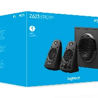 Logitech Z623 Captivating Thx Sound, 2.1 channels, 200 W, Universal, Black, 400 W, Rotary