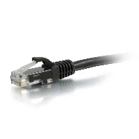 C2G Cat5e Booted Unshielded (UTP) Network Patch Cable - Cavo patch - RJ-45 (M) a RJ-45 (M) - 10 m - UTP - CAT 5e - stampato, antiaggrovigliamento, bloccato - nero