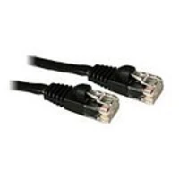 C2G Cat5e Booted Unshielded (UTP) Network Patch Cable - Cavo patch - RJ-45 (M) a RJ-45 (M) - 30 m - UTP - CAT 5e - stampato, antiaggrovigliamento, bloccato - nero