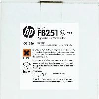 HP FB251 2-liter White Scitex Ink, Pigment-based ink, 1 pc(s)