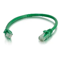 C2G Cat6 Booted Unshielded (UTP) Network Patch Cable - Cavo patch - RJ-45 (M) a RJ-45 (M) - 10 m - UTP - CAT 6 - stampato, antiaggrovigliamento, bloccato - verde