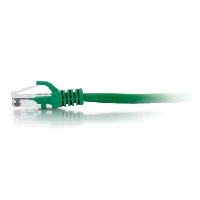 C2G Cat6 Booted Unshielded (UTP) Network Patch Cable - Cavo patch - RJ-45 (M) a RJ-45 (M) - 10 m - UTP - CAT 6 - stampato, antiaggrovigliamento, bloccato - verde