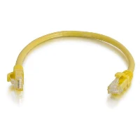 C2G 5m Cat6 Booted Unshielded (UTP) Network Patch Cable - Yellow, 5 m, Cat6, U/UTP (UTP), RJ-45, RJ-45