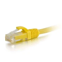 C2G 5m Cat6 Booted Unshielded (UTP) Network Patch Cable - Yellow, 5 m, Cat6, U/UTP (UTP), RJ-45, RJ-45