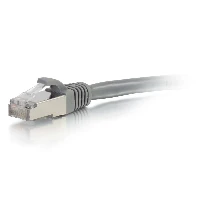 C2G Cat5e Booted Shielded (STP) Network Patch Cable - Cavo patch - RJ-45 (M) a RJ-45 (M) - 50 m - STP - CAT 5e - stampato - grigio