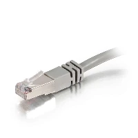 C2G Cat5e Booted Shielded (STP) Network Patch Cable - Cavo patch - RJ-45 (M) a RJ-45 (M) - 50 m - STP - CAT 5e - stampato - grigio