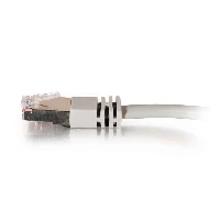 C2G Cat5e Booted Shielded (STP) Network Patch Cable - Cavo patch - RJ-45 (M) a RJ-45 (M) - 50 m - STP - CAT 5e - stampato - grigio