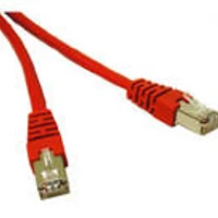 C2G Cat5e Booted Shielded (STP) Network Patch Cable - Cavo patch - RJ-45 (M) a RJ-45 (M) - 15 m - STP - CAT 5e - stampato - rosso