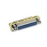 C2G DB25 F/F Mini Gender Changer, DB25-Pin, DB25-Pin
