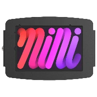 Compulocks iPad Mini 8.3 Space Enclosure Wall Mount - Cassa - per tablet - bloccabile - alluminio ad alta purezza - nero - installabile a parete, parte superiore banco - per Apple iPad mini (6 generazione)