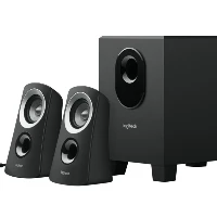Logitech Z313 Rich Balanced Sound, 2.1 channels, 25 W, PC, Black, 50 W, Wired