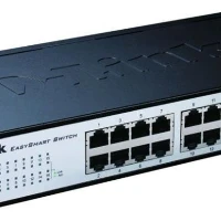 D-Link DES-1100-16, Managed, L2, Fast Ethernet (10/100), Full duplex, Rack mounting, 1U