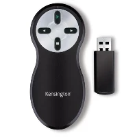 Kensington Wireless Presenter - Nano Receiver, RF, USB, 20 m, Black