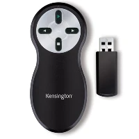 Kensington Wireless Presenter - Nano Receiver, RF, USB, 20 m, Black