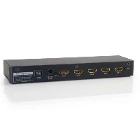 C2G 89023, HDMI, 4x HDMI, 1920 x 1080 pixels, Black, 45 m, 2250 MHz