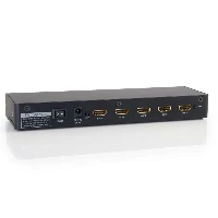 C2G 89023, HDMI, 4x HDMI, 1920 x 1080 pixels, Black, 45 m, 2250 MHz