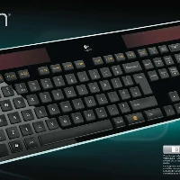 Logitech Wireless Solar Keyboard K750, Full-size (100%), Wireless, RF Wireless, QWERTZ, Black