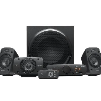 Logitech Z906 THX Surround Sound, 5.1 channels, 500 W, Universal, Black, 1000 W, IR