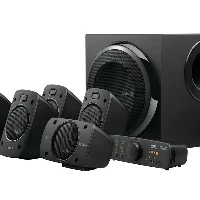 Logitech Z906 THX Surround Sound, 5.1 channels, 500 W, Universal, Black, 1000 W, IR