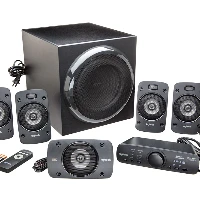Logitech Z906 THX Surround Sound, 5.1 channels, 500 W, Universal, Black, 1000 W, IR