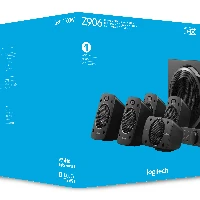 Logitech Z906 THX Surround Sound, 5.1 channels, 500 W, Universal, Black, 1000 W, IR