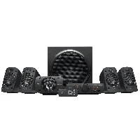 Logitech Z906 THX Surround Sound, 5.1 channels, 500 W, Universal, Black, 1000 W, IR