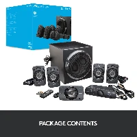 Logitech Z906 THX Surround Sound, 5.1 channels, 500 W, Universal, Black, 1000 W, IR