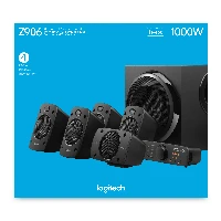 Logitech Z-906 - Sistema altoparlanti - per home theater - 5.1 canali - 500 Watt (Totale)
