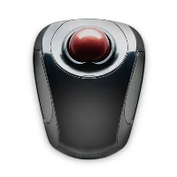 Kensington Orbit Wireless Mobile Trackball, Ambidextrous, Trackball, RF Wireless, Black
