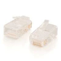 C2G 88123, RJ-45, White, Plastic, Gold, 82 g, 50 pc(s)
