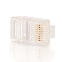 C2G 88123, RJ-45, White, Plastic, Gold, 82 g, 50 pc(s)