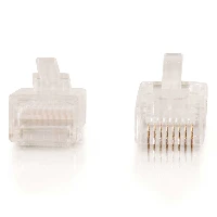 C2G 88123, RJ-45, White, Plastic, Gold, 82 g, 50 pc(s)