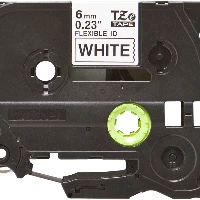 Brother TZe-FX211 - Nero su bianco - Rotolo (0,6 cm x 8 m) 1 cassetta(e) nastro flessibile - per Brother PT-D210, D600, H110, H200, P-Touch PT-1005, E550, P900, P-Touch Cube Plus PT-P710