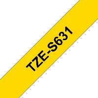 Brother TZeS631, TZ, 8 m, 1 pc(s), Blister, 1.2 cm