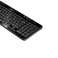 Logitech Wireless Keyboard K360, Mini, Wireless, RF Wireless, QWERTY, Black