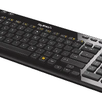 Logitech Wireless Keyboard K360, Mini, Wireless, RF Wireless, QWERTY, Black