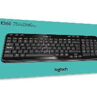 Logitech Wireless Keyboard K360, Mini, Wireless, RF Wireless, QWERTY, Black