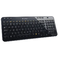 Logitech Wireless Keyboard K360, Mini, RF Wireless, QWERTY, Black