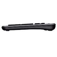 Logitech Wireless Keyboard K360, Mini, RF Wireless, QWERTY, Black