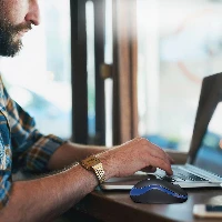 LogitechWirelessMouseM185,Ambidextrous,Optical,RFWireless,1000DPI,Black,Blue