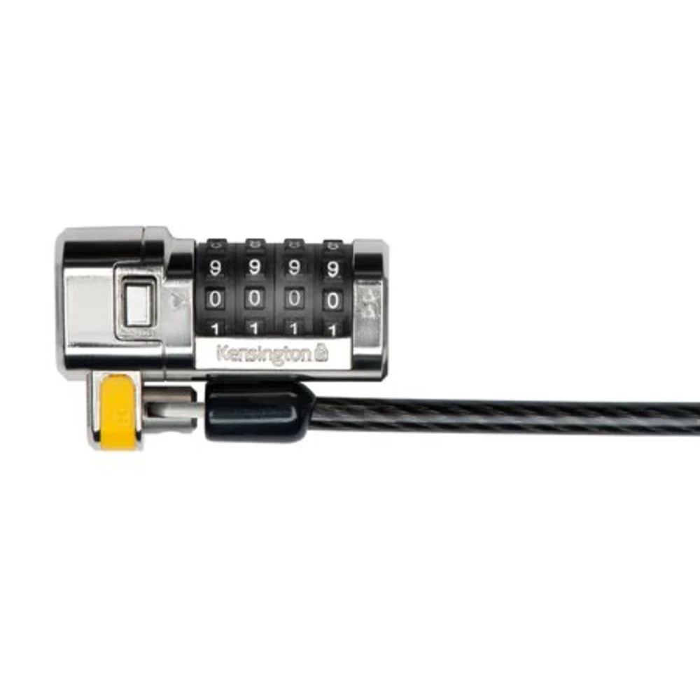 Kensington ClickSafe Combination Laptop Lock, 1.5 m, Kensington, Combination lock, Carbon steel, Black