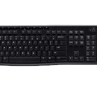 Logitech Wireless Keyboard K270, Full-size (100%), Wireless, RF Wireless, QWERTY