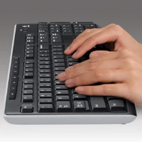 Logitech Wireless Keyboard K270, Full-size (100%), Wireless, RF Wireless, QWERTY