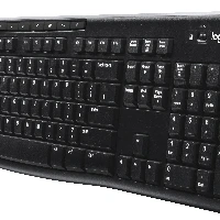 Logitech LGT-K270-US, Full-size (100%), Wireless, RF Wireless, QWERTY, Black