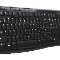 Logitech LGT-K270-US, Full-size (100%), Wireless, RF Wireless, QWERTY, Black